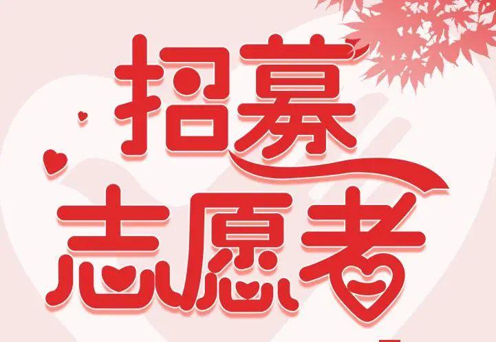 罗湖区税务局志愿者招募开始啦!
