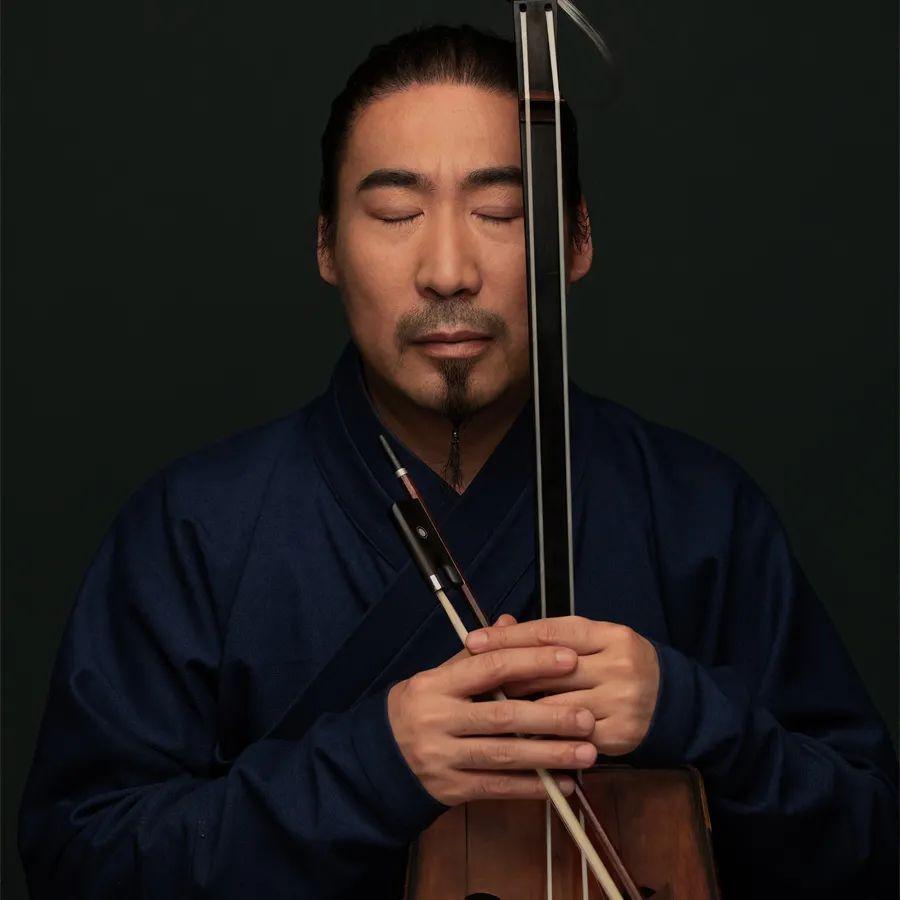 原生态呼麦男低音与古代奚琴 哈斯巴根敦煌古乐器奚琴演奏者,中国