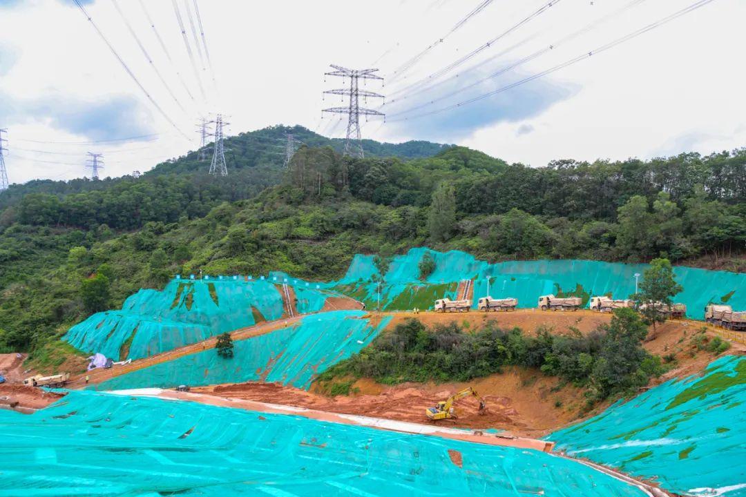 占地75万平米龙华区章阁余泥渣土受纳场启用