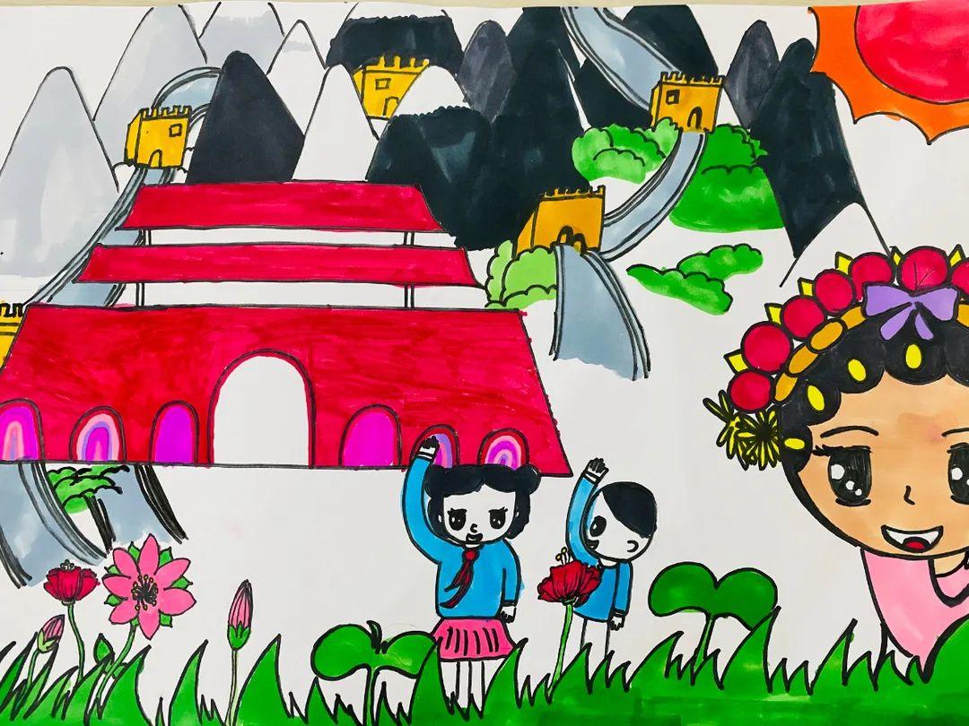 黄雨萱马峦小学《我心中的中国梦》李秋霞马峦小学《庆100周年》赵