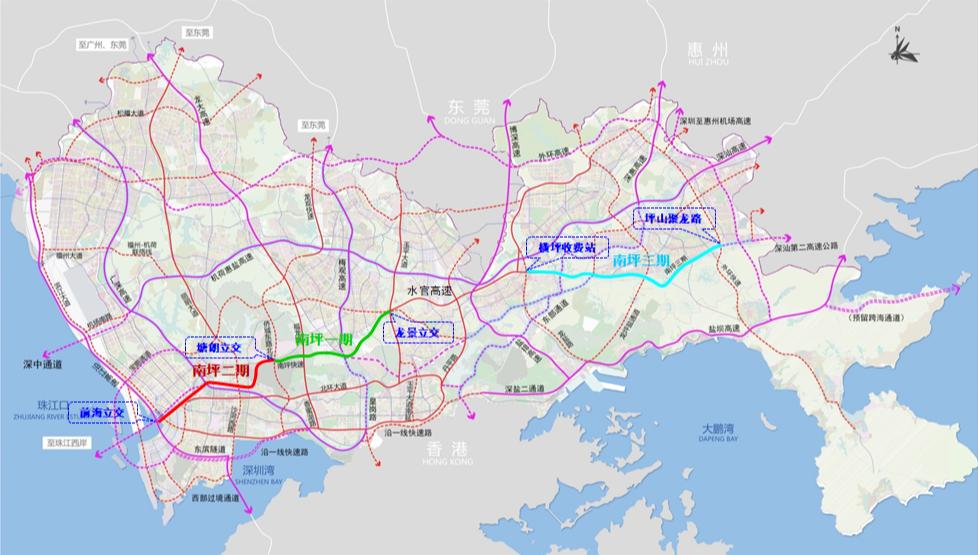 南坪二期,通车!