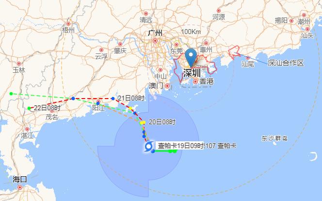 今年首个台风蓝色预警生效!暴雨伴8-10级阵风
