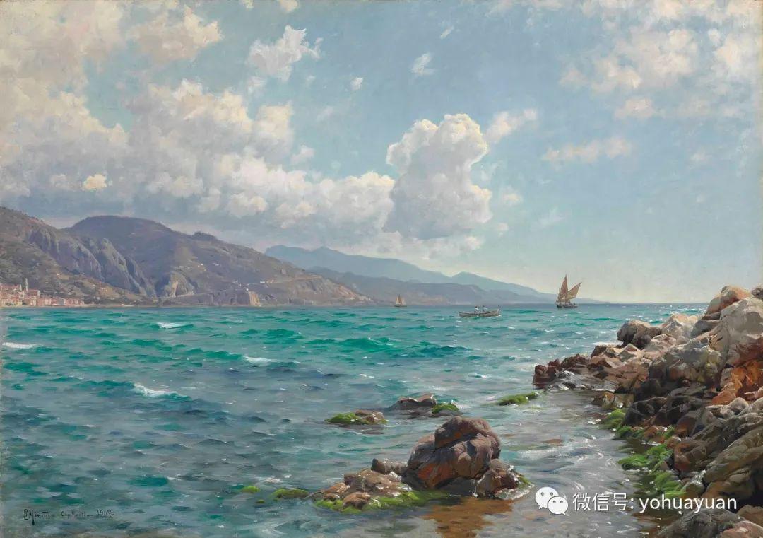 欣赏|油画风景基础知识:如何画好水?