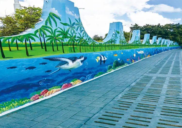 我为群众办实事 | 维护美化两不误,南澳旧水管换"新衣"!