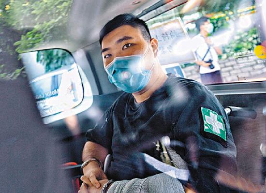 判了香港国安法首犯唐英杰监禁9年