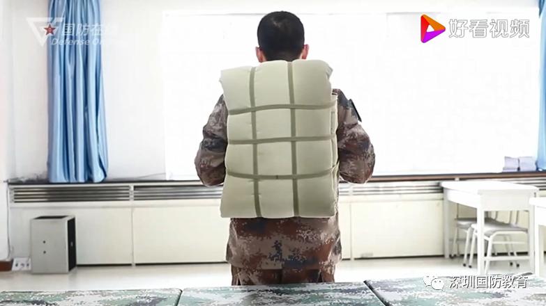 中学组实操课目① | 战备基础知识考核-打背包