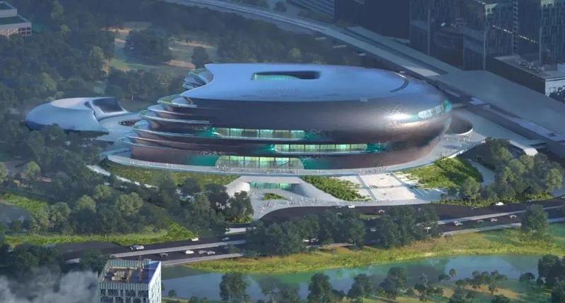 科技感爆棚!光明这个在建的文化设施太炫了,建成时间在……_深圳新闻网