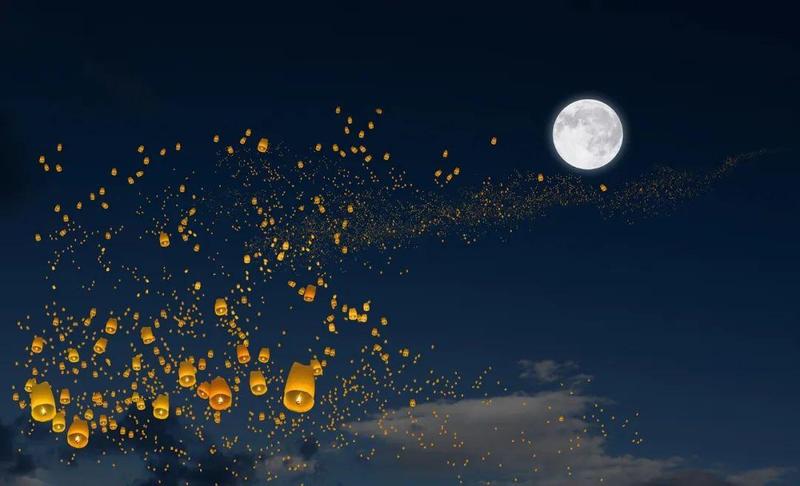 阅61月满鹤湖丨露从今夜白月从秋夜明