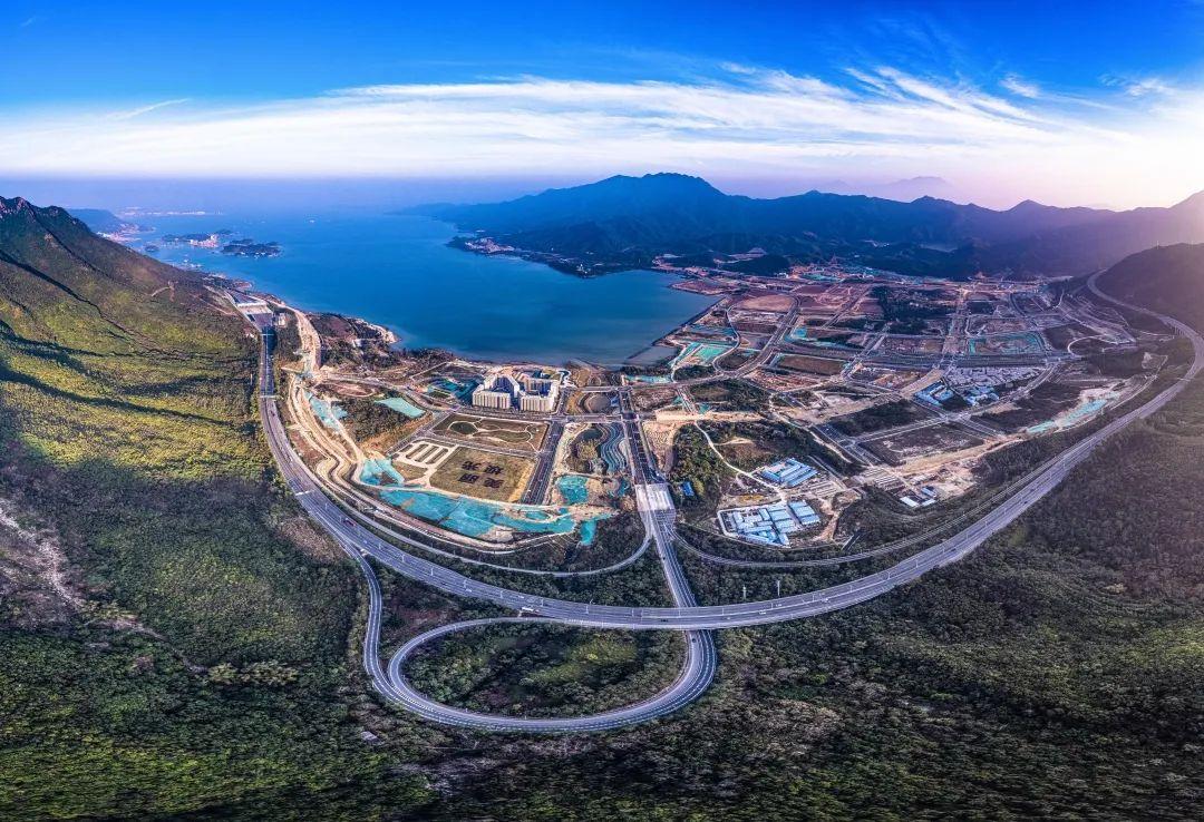 坝光城市示范区动工深圳东部最美科技小城呼之欲出