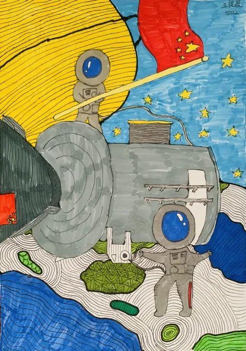 作者:王悦晨ta想说:我在宇宙飞船里放着一面中国的国旗和一个话筒