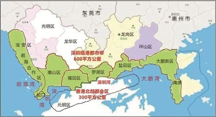 如何对接香港北部都会区这些规划建议与盐田有关