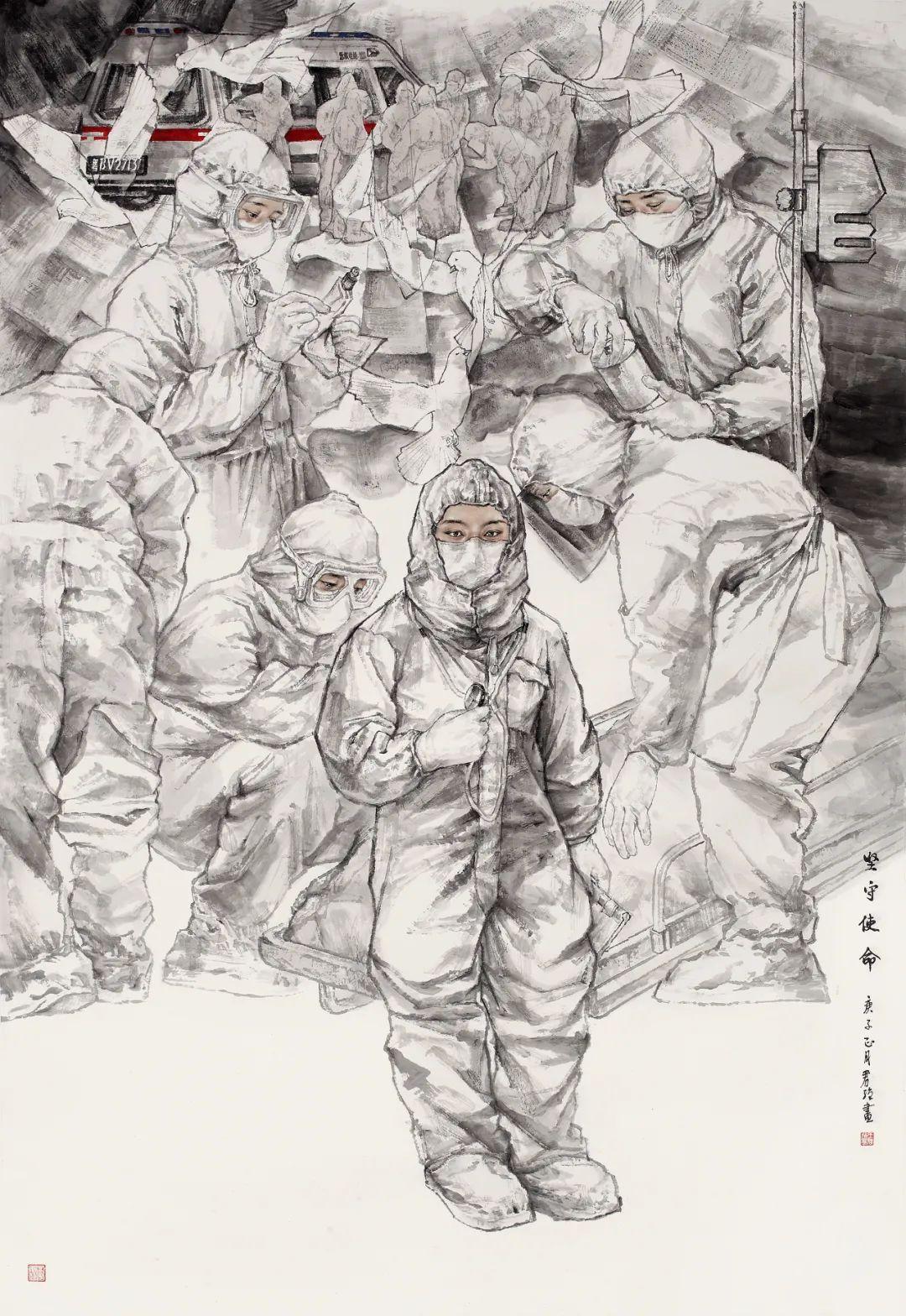 时代画卷第十七届深圳画家画深圳美术作品展在罗湖美术