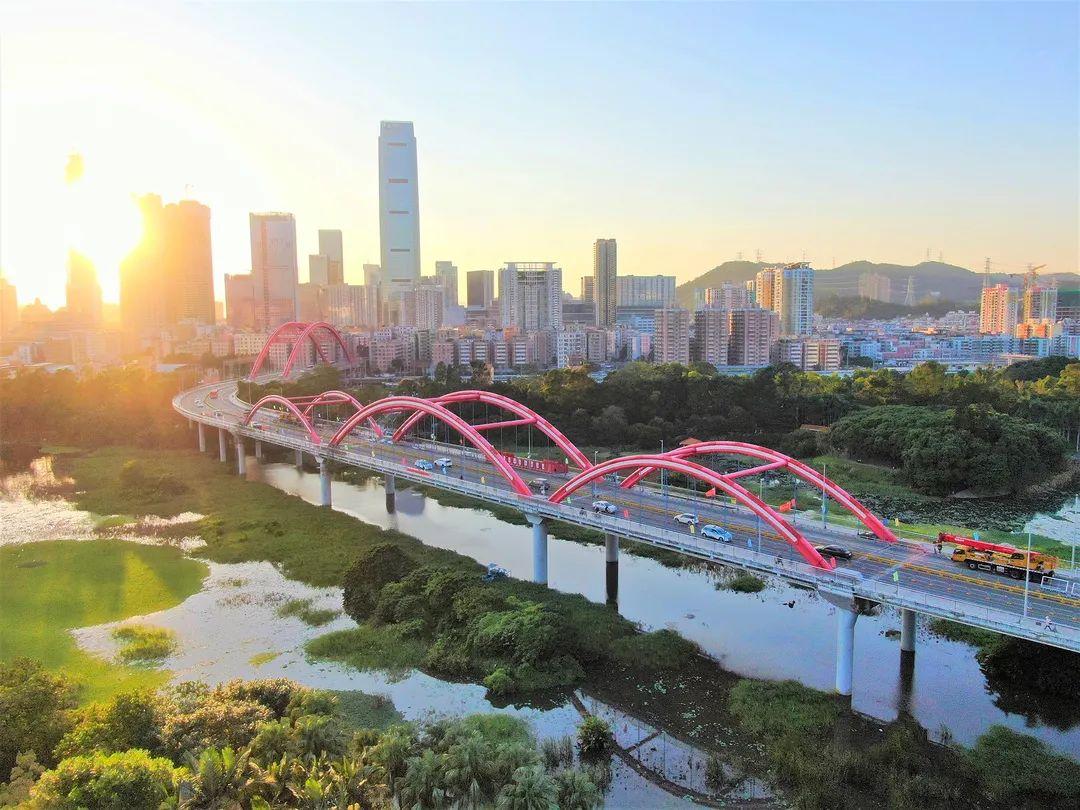 罗湖向新力换肤成功罗湖人熟悉的这座桥颜值刷新啦