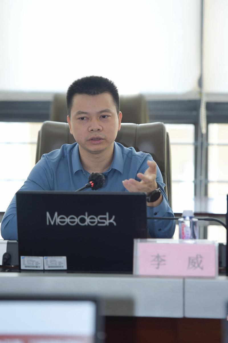 南山区委常委区委政府办公室主任李威带队到博伦职校调研指导