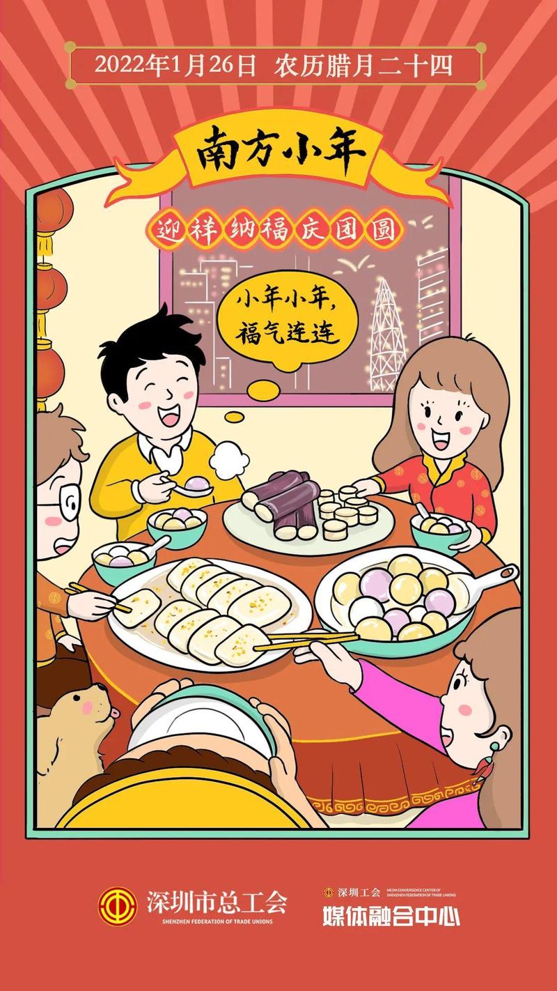 今天农历腊月二十四南方地区多在今天过小年据说在江浙沪一带大年二十