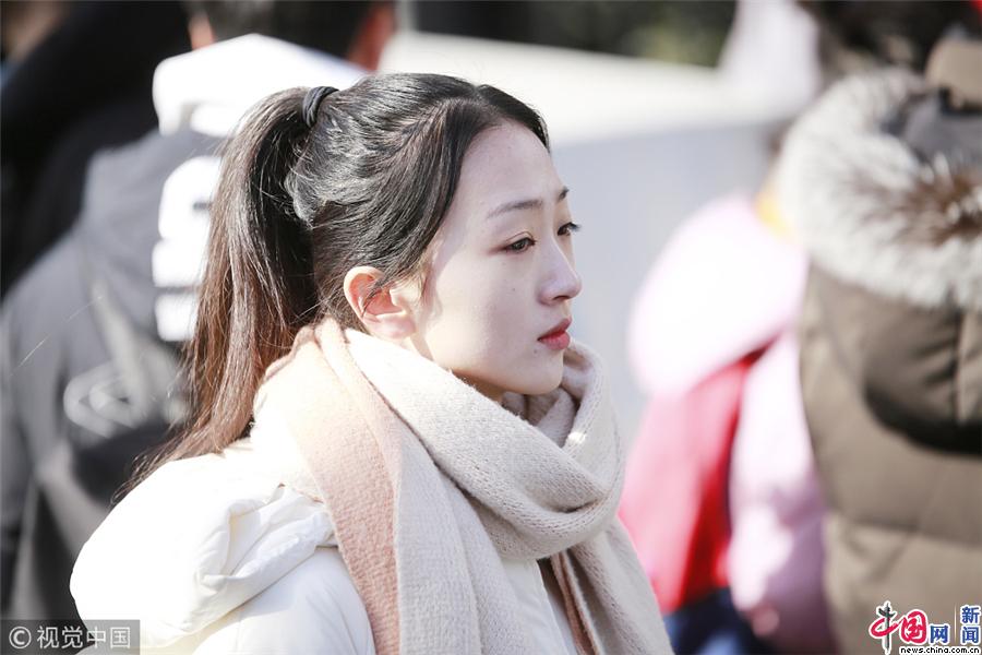 中戏2019年本科艺考现场美女如云