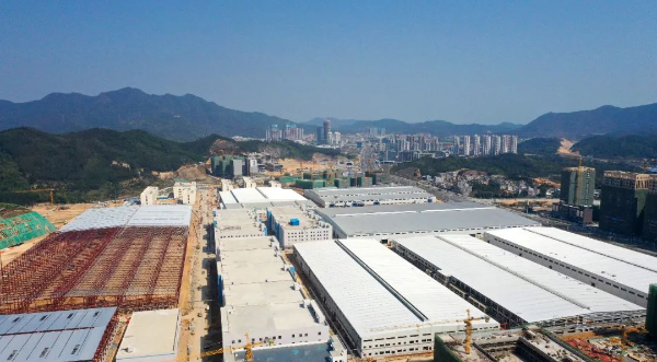 飞阅深汕走进深汕比亚迪汽车工业园一期厂区