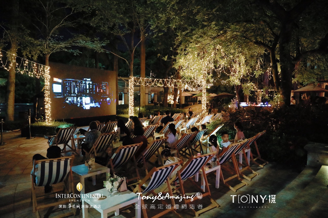 无论是沙滩派对,池畔酒会,花园活动,在10000㎡的深氧后花园内,植被