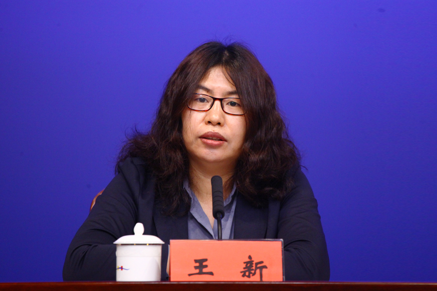 发布人市统计局副局长王新