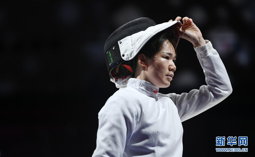 击剑女子重剑个人朱明叶晋级16强