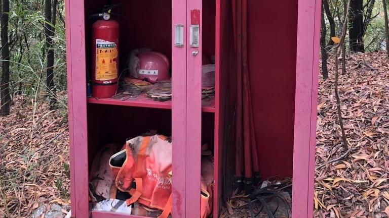【报料】石芽岭公园附近消防设备遭破坏？已陆续进行修缮